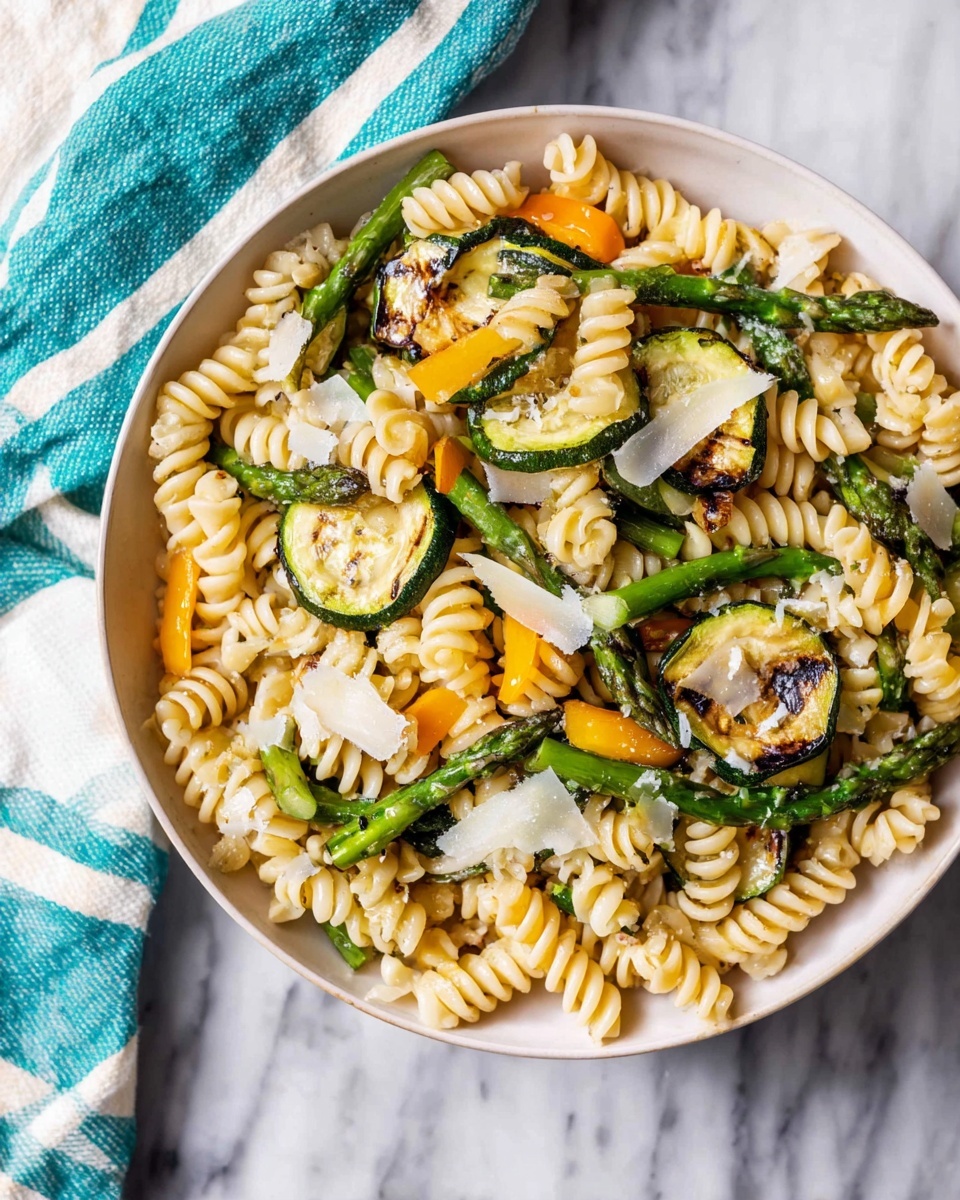 Grilled Vegetable Pasta Salad Recipe - Recipe Image