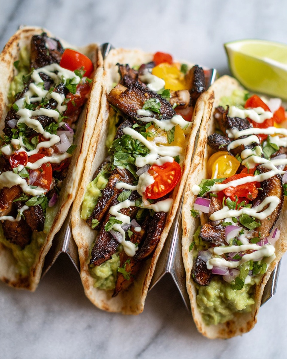 Portobello Mushroom Tacos Recipe - Recipe Image