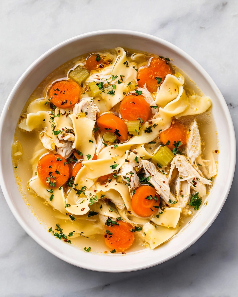 Easy Chicken Noodle Soup Recipe - Recipe Image