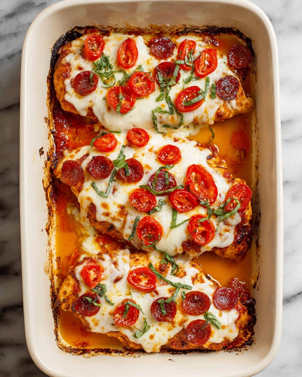 Pizza Chicken Bake Recipe - Recipe Image