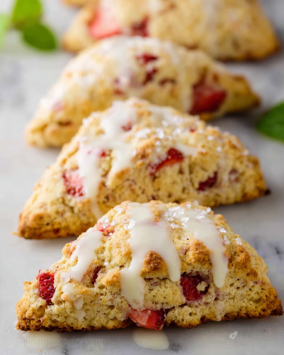 Strawberry Scones Recipe - Recipe Image