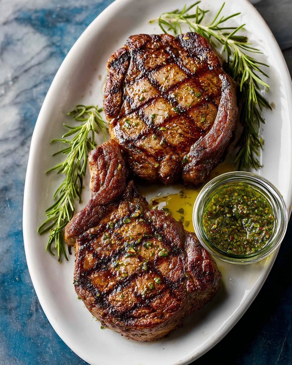 Perfect Grilled Ribeye Steak Recipe - Recipe Image