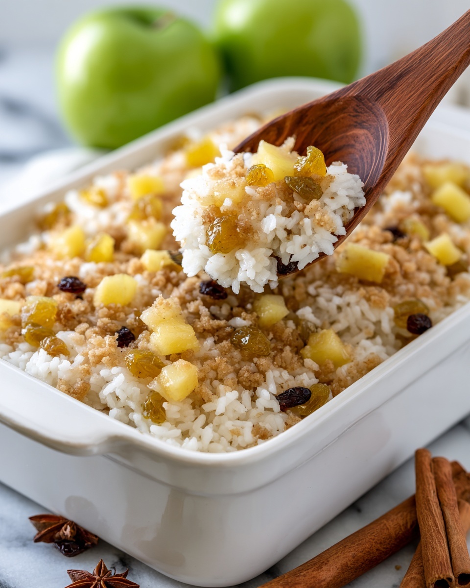 Apple Rice Pudding Recipe - Recipe Image