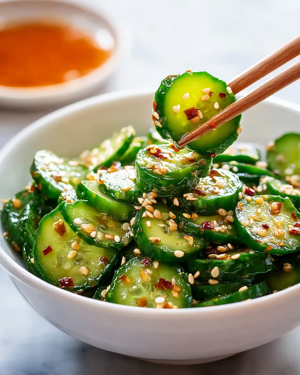 Korean Cucumber Salad: A Refreshing, Flavorful Side Dish Recipe - Recipe Image