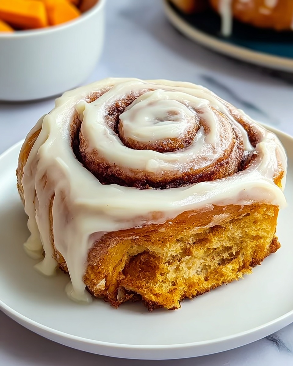 Sweet Potato Cinnamon Roll Cake: A Perfect Fall Dessert Recipe - Recipe Image
