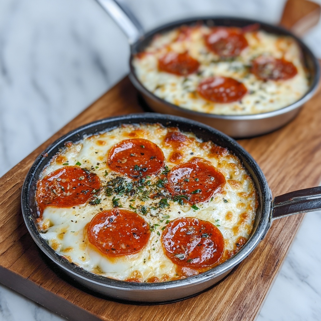 High-Protein Cottage Cheese Pizza Bowls: Low-Carb, Cheesy & Meal Prep Friendly Recipe - Recipe Image