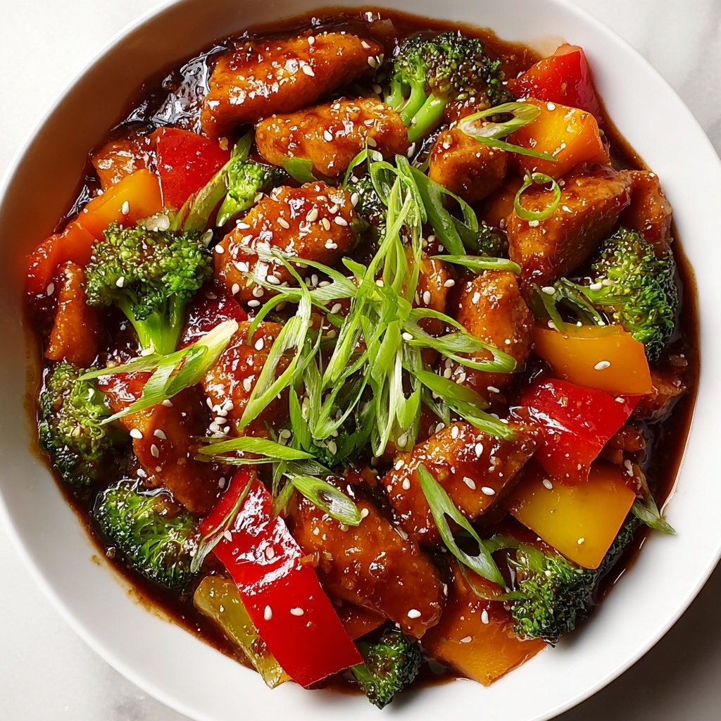 Honey Garlic Chicken Stir-Fry Recipe - Recipe Image