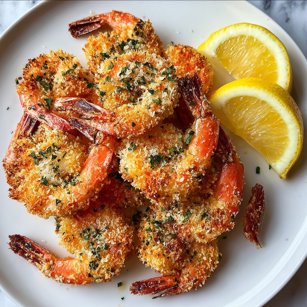 Air Fryer Garlic Parmesan Shrimp Recipe - Recipe Image