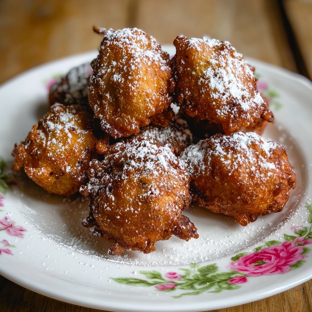 Crispy Cinnamon Apple Fritters Recipe - Recipe Image