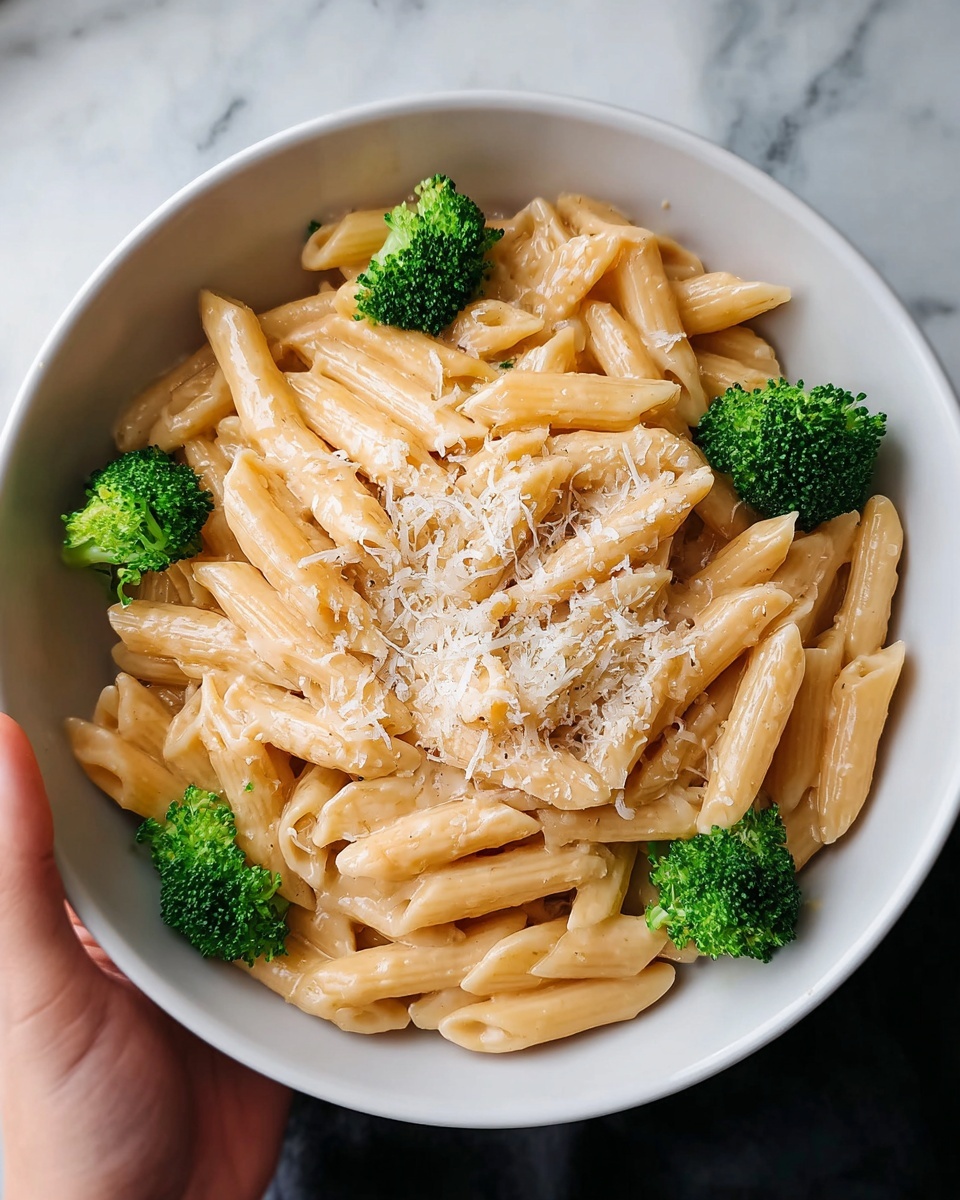 Broccoli Cheese Pasta Recipe - Recipe Image