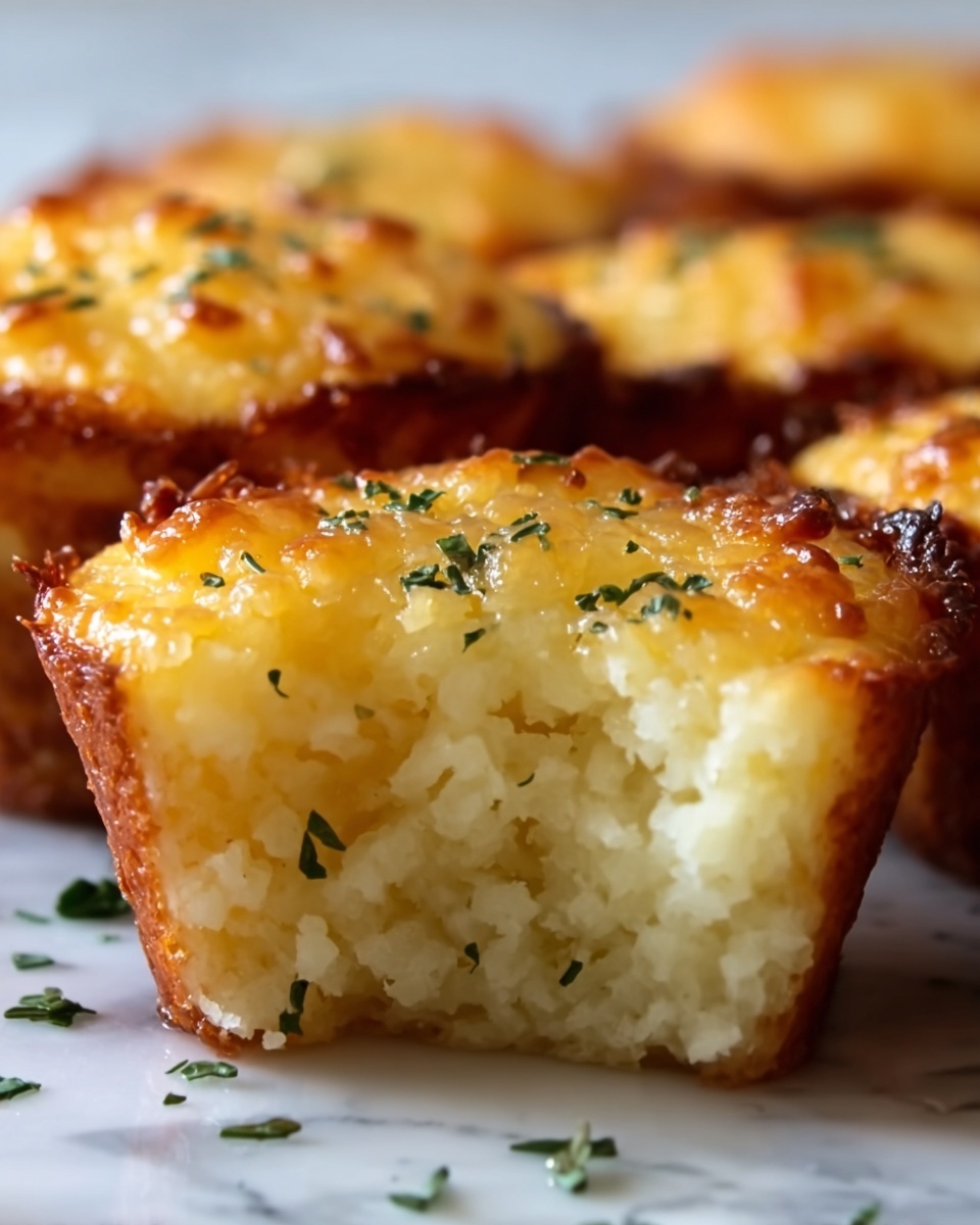 Cheesy Mashed Potato Muffins Recipe - Recipe Image