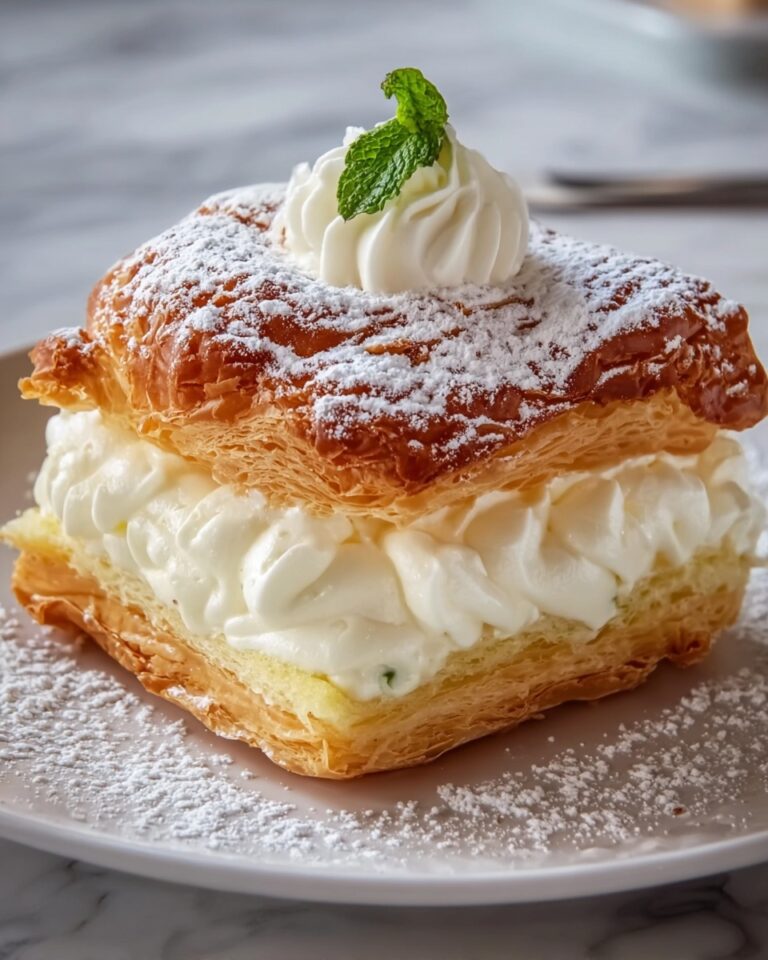 Cream Puff Cake with Vanilla Custard and Chocolate Glaze Recipe