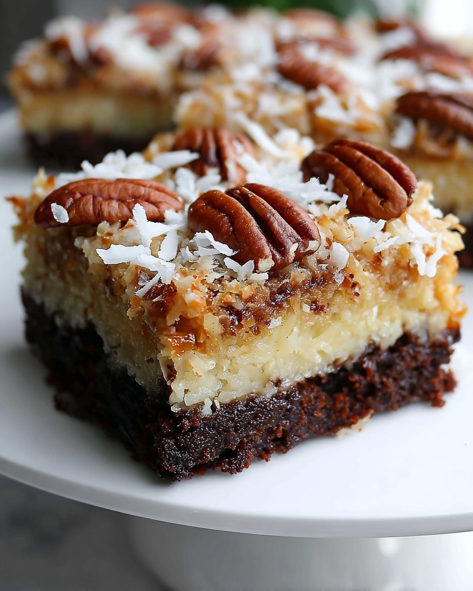 German Chocolate Pound Cake Recipe - Recipe Image