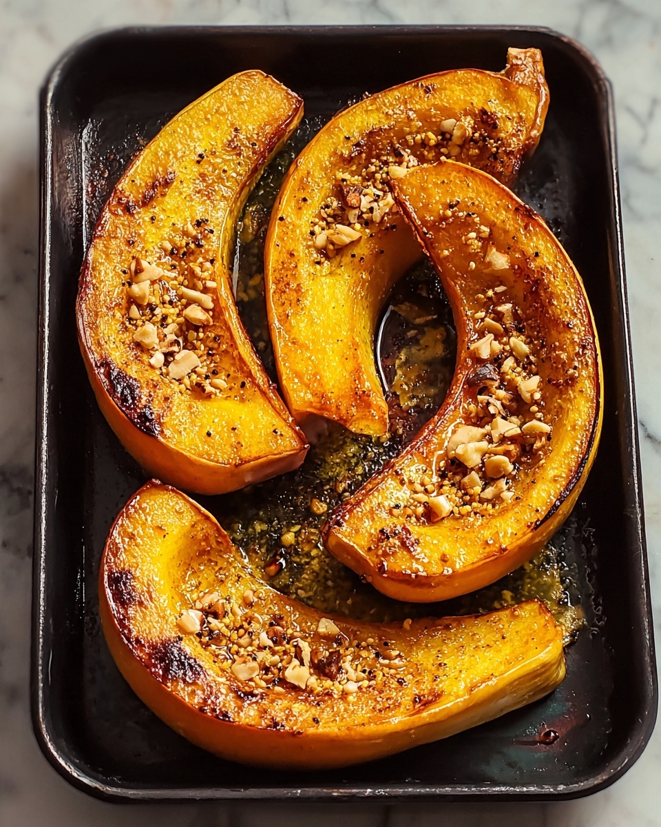 Spicy Caramelized Squash with Lemon and Hazelnuts Recipe - Recipe Image