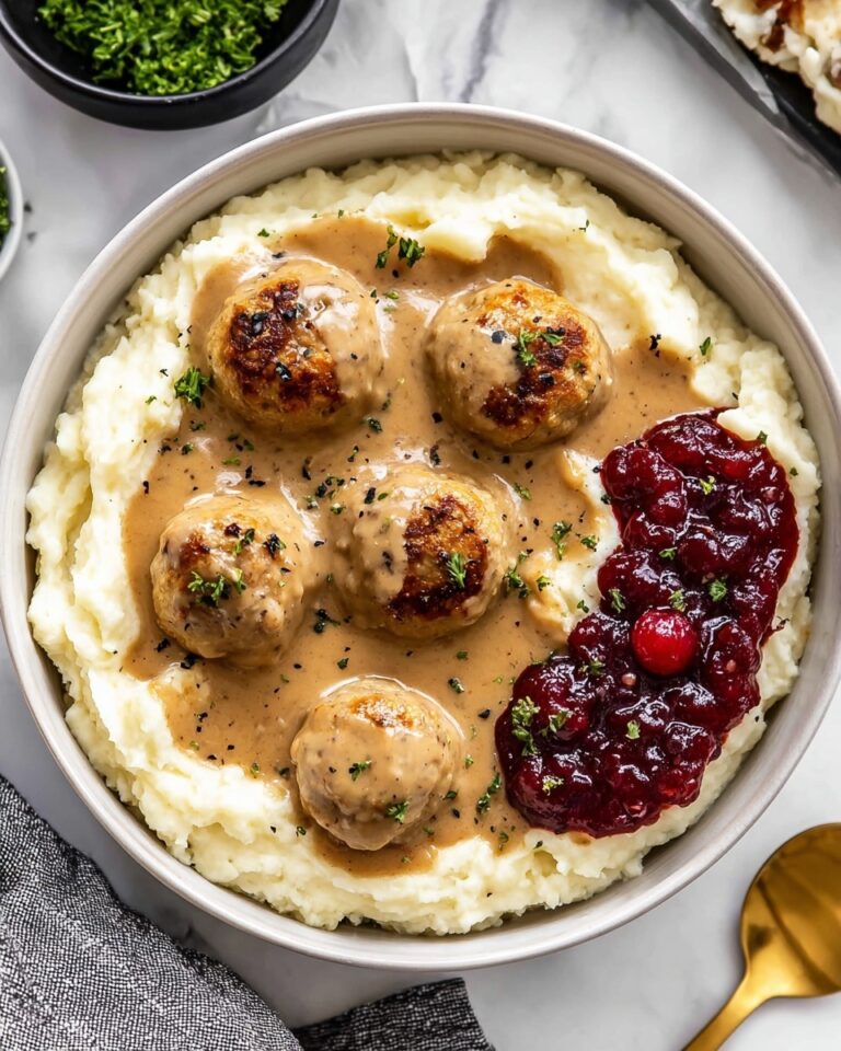 Chicken Swedish Meatballs Recipe