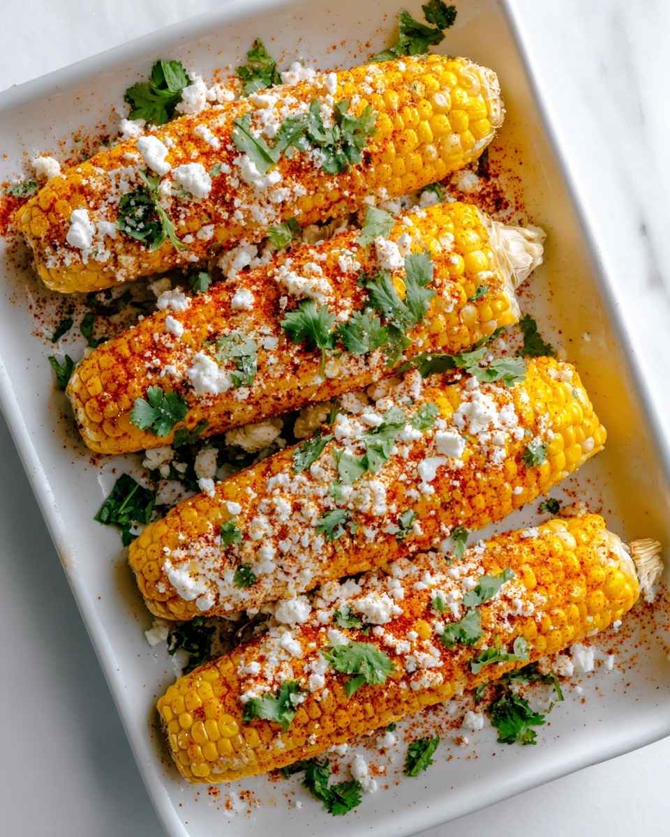 Elotes Mexican Street Corn Recipe - Recipe Image