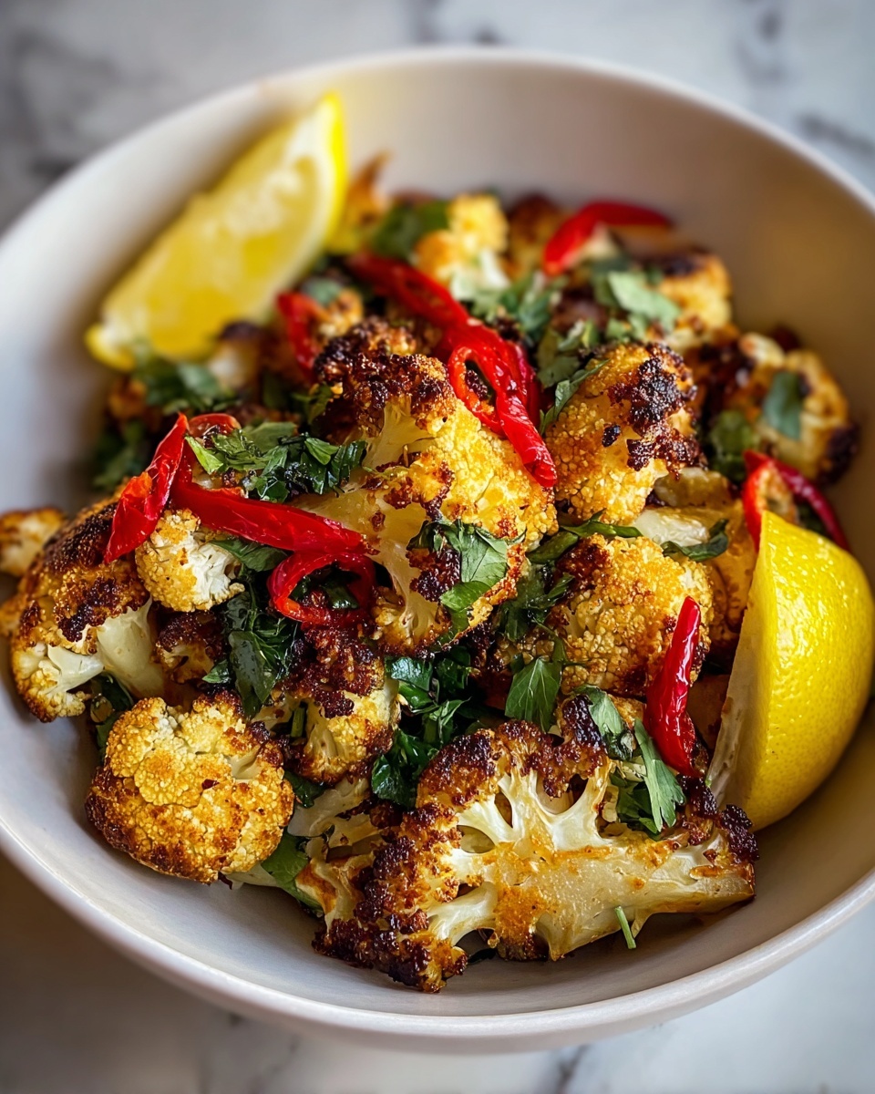 Sweet and Savory Cumin Roasted Cauliflower Recipe - Recipe Image