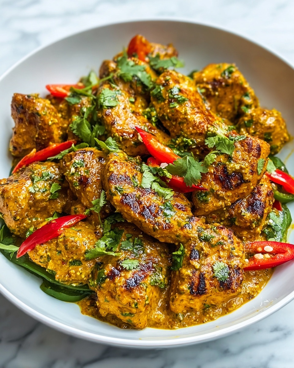 Spicy Homemade Coriander Chicken Delight Recipe - Recipe Image