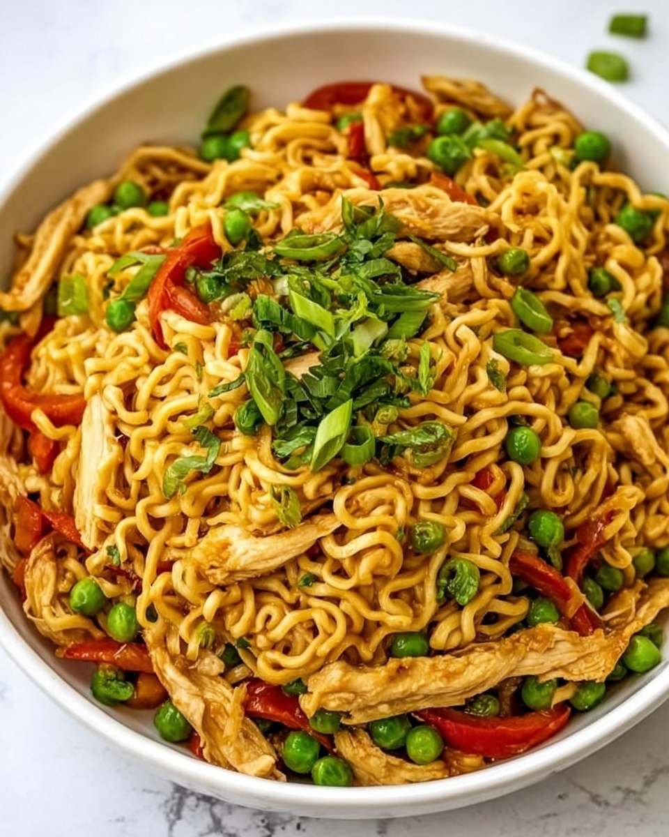 Simple Teriyaki Chicken Noodles Recipe - Recipe Image