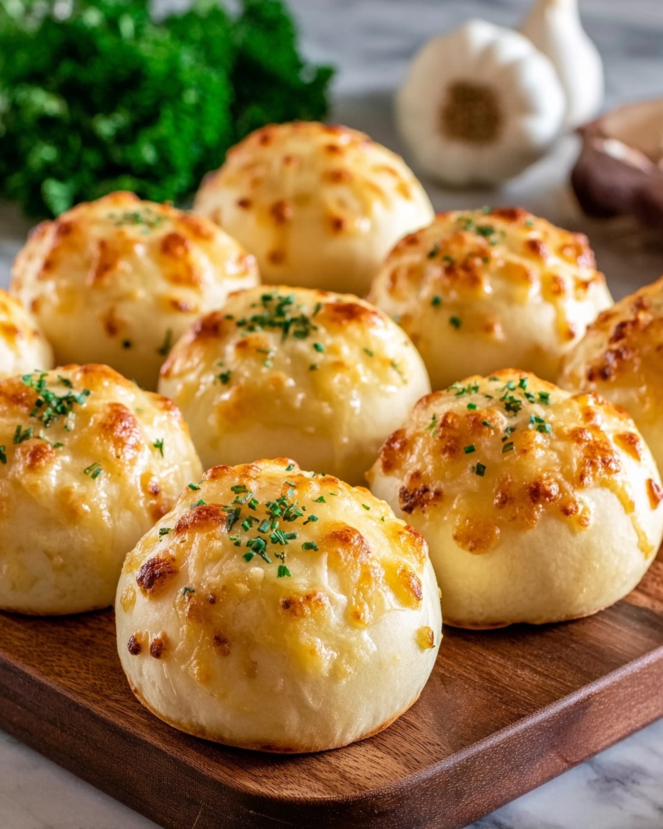 Easy Garlic Cheese Bombs Recipe - Recipe Image