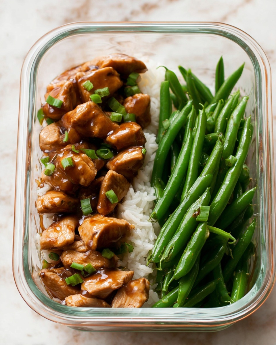 Mongolian Chicken Meal Prep Bowls Recipe - Recipe Image