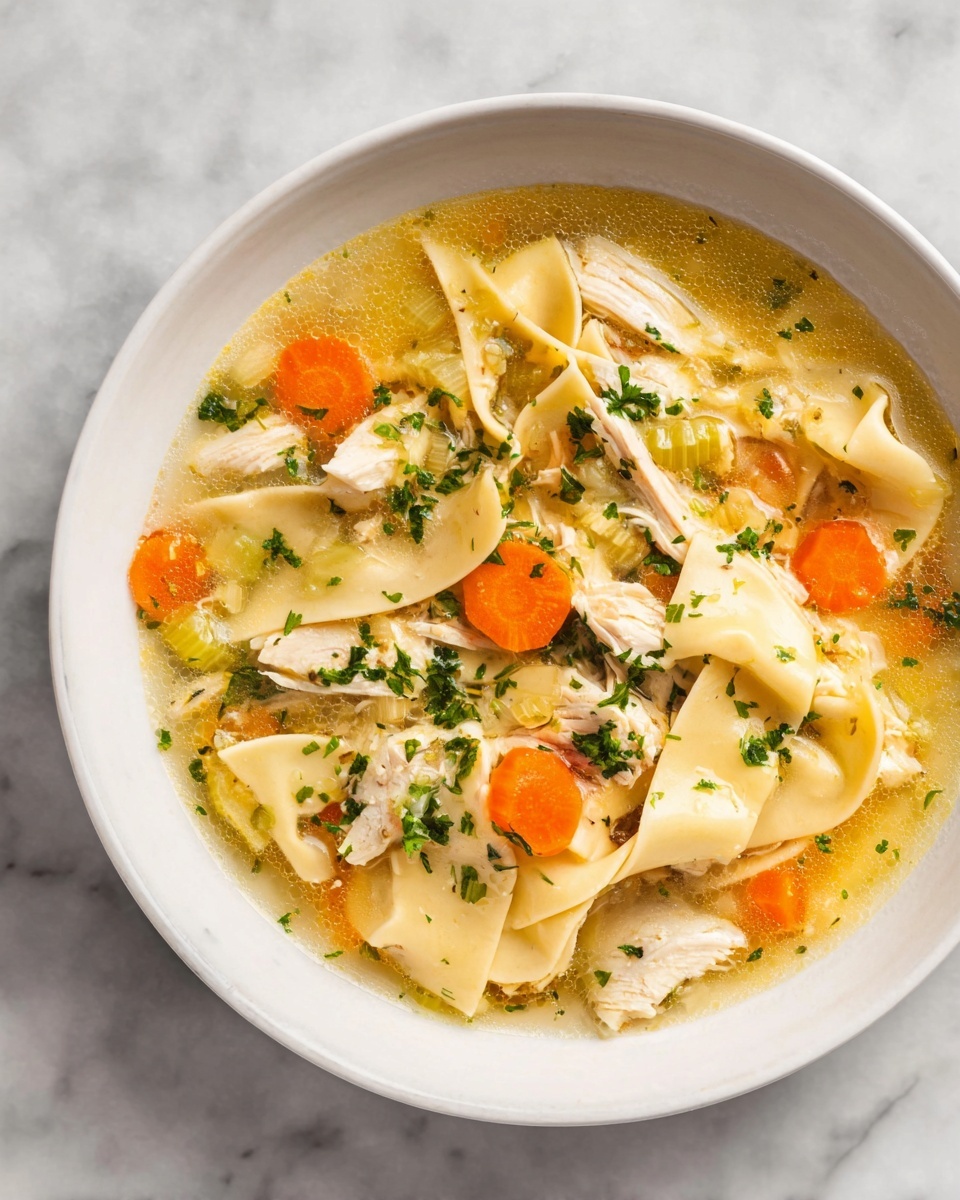 Easy Chicken Noodle Soup Recipe - Recipe Image