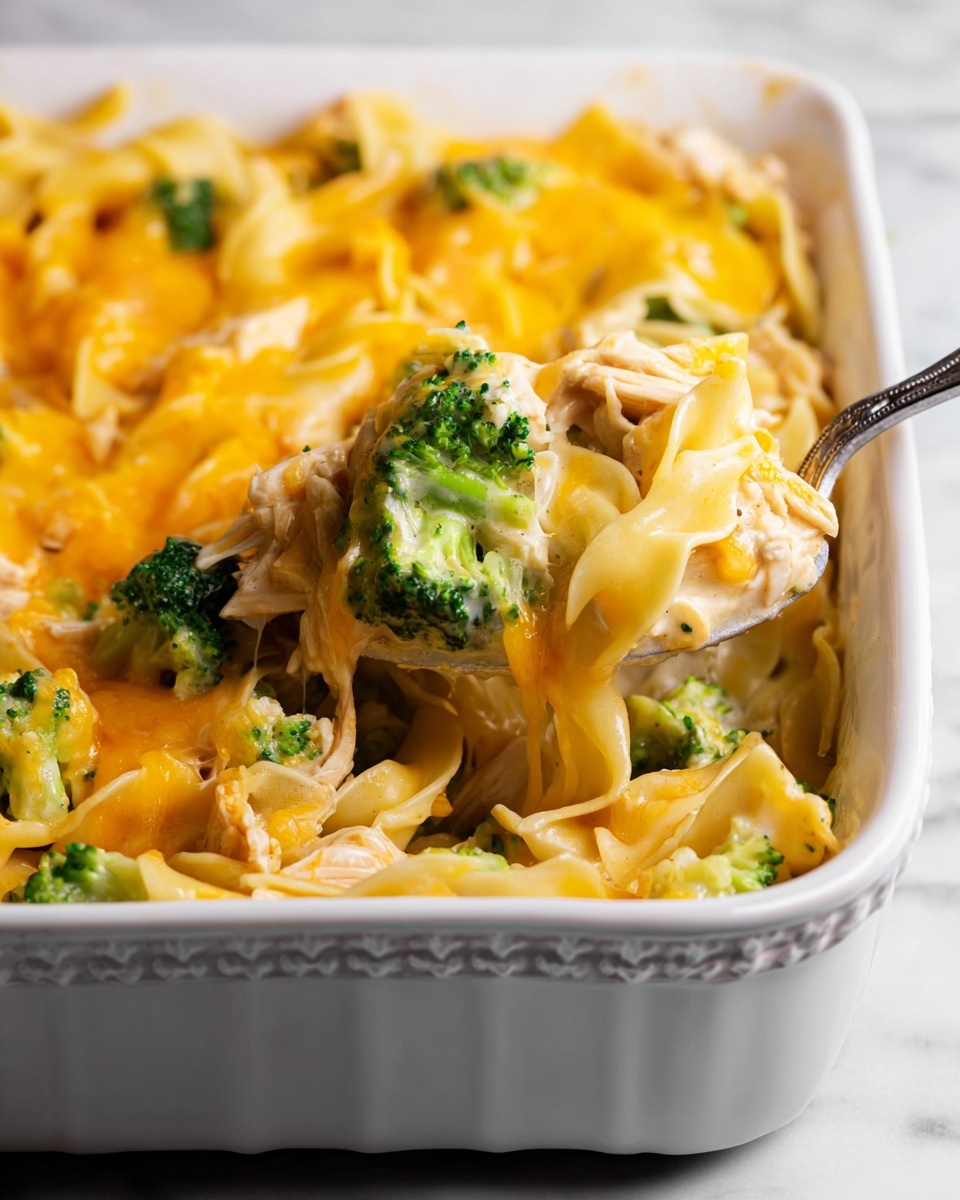 Chicken and Broccoli Noodle Casserole Recipe - Recipe Image