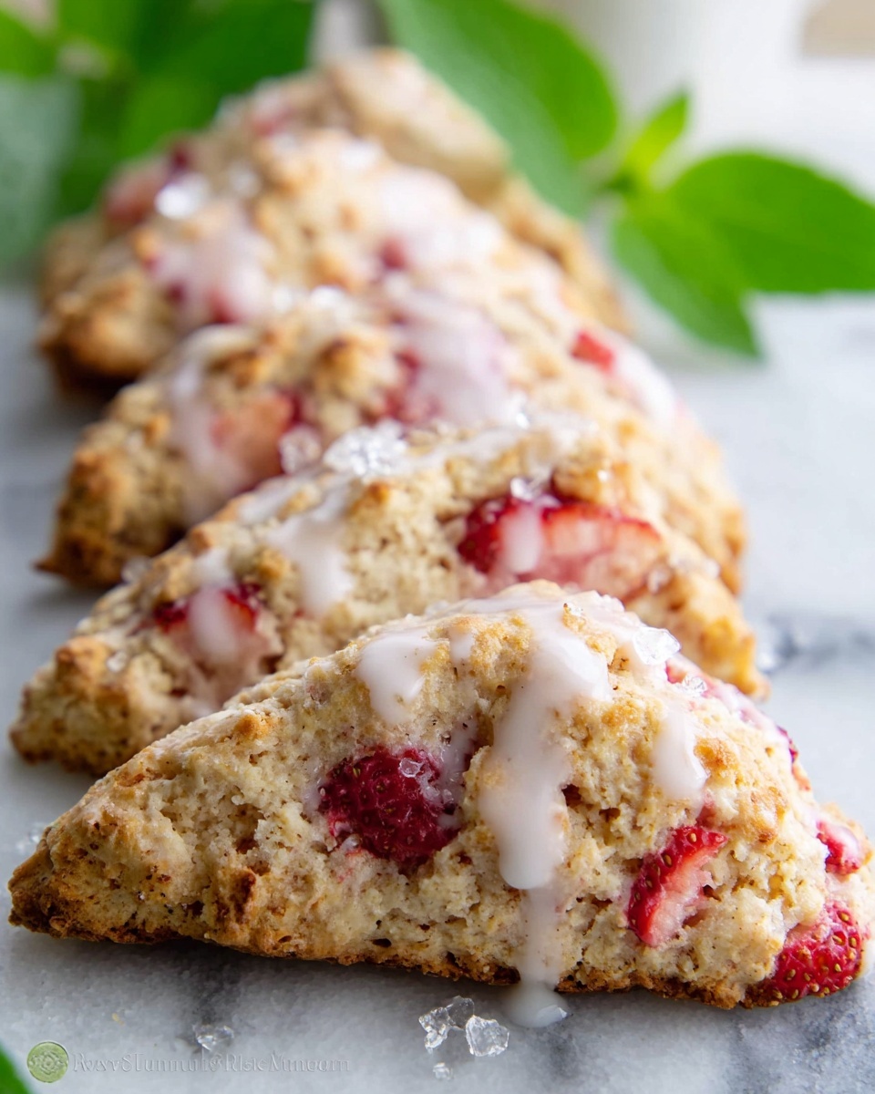 Strawberry Scones Recipe - Recipe Image