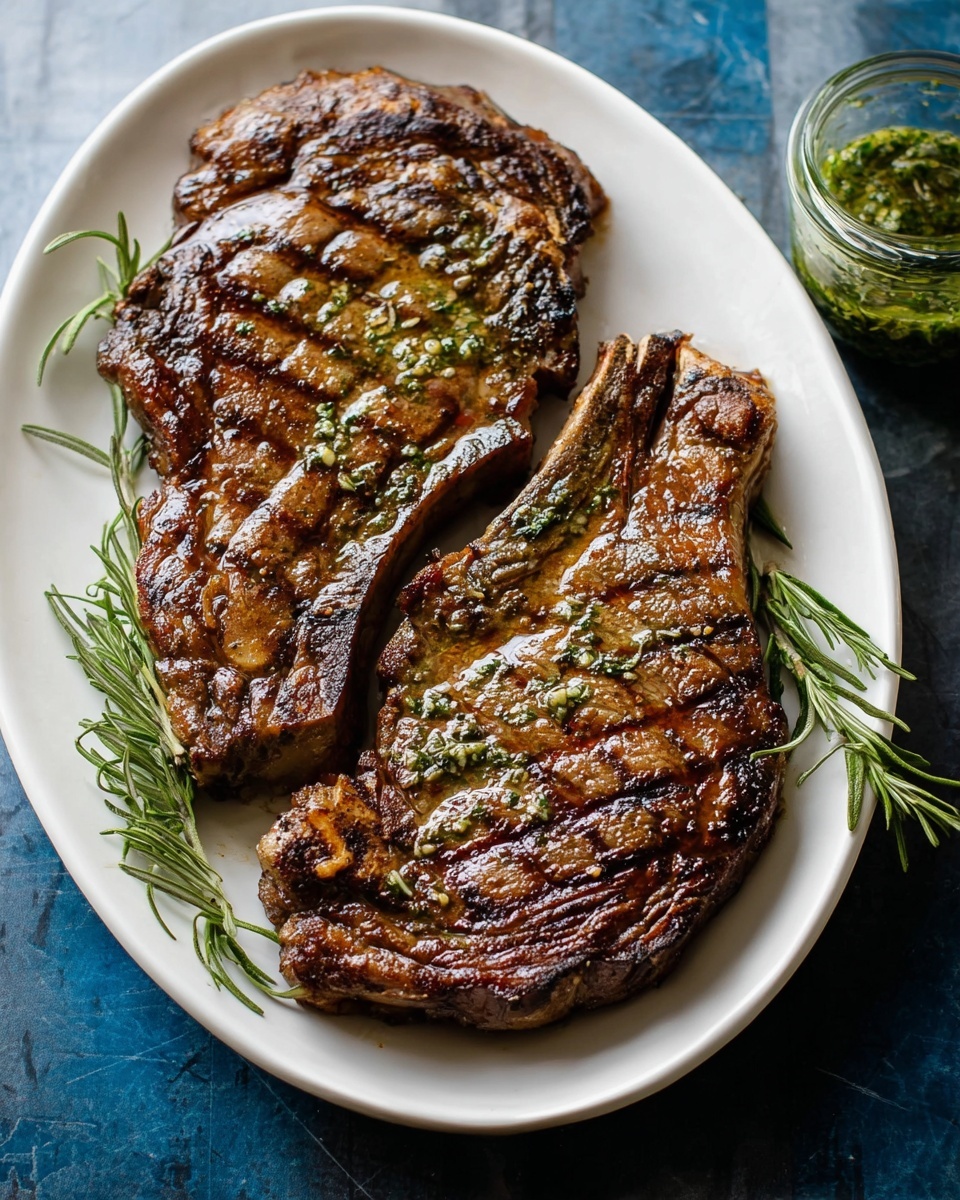 Perfect Grilled Ribeye Steak Recipe - Recipe Image