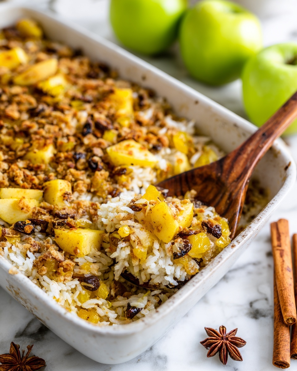 Apple Rice Pudding Recipe - Recipe Image