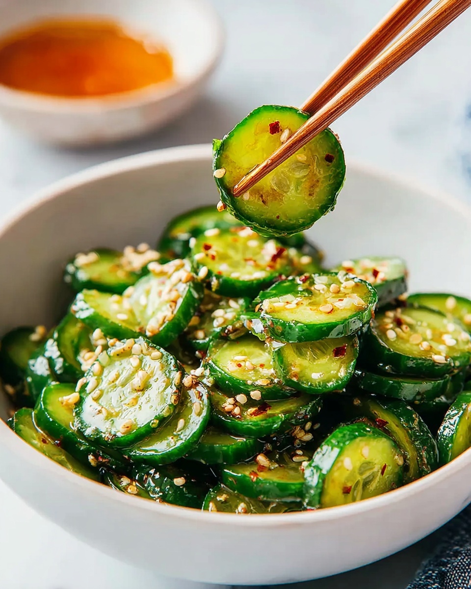 Korean Cucumber Salad: A Refreshing, Flavorful Side Dish Recipe - Recipe Image