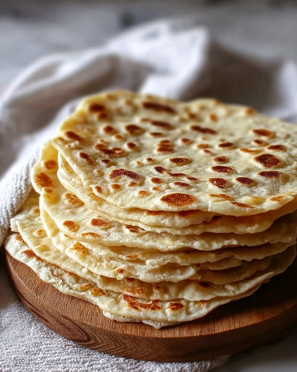 Easy Soft Flatbread (No Yeast) Recipe - Recipe Image