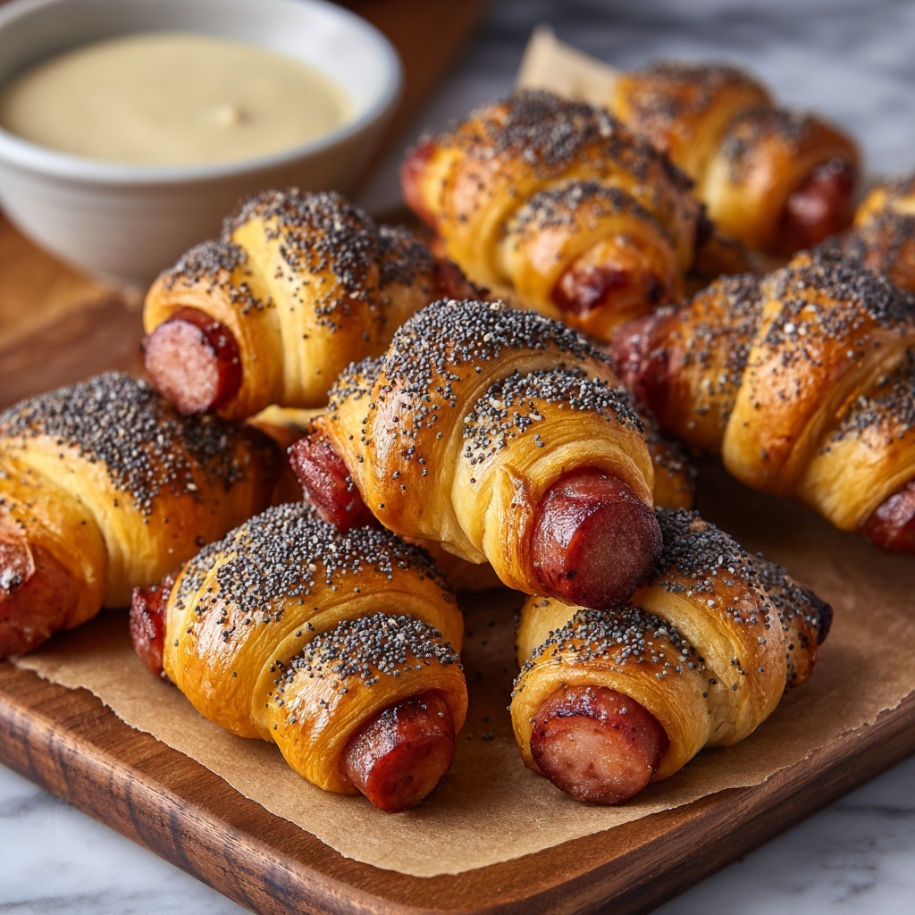 Everything Bagel Kielbasa Bites: 3-Ingredient Party Appetizer Recipe - Recipe Image