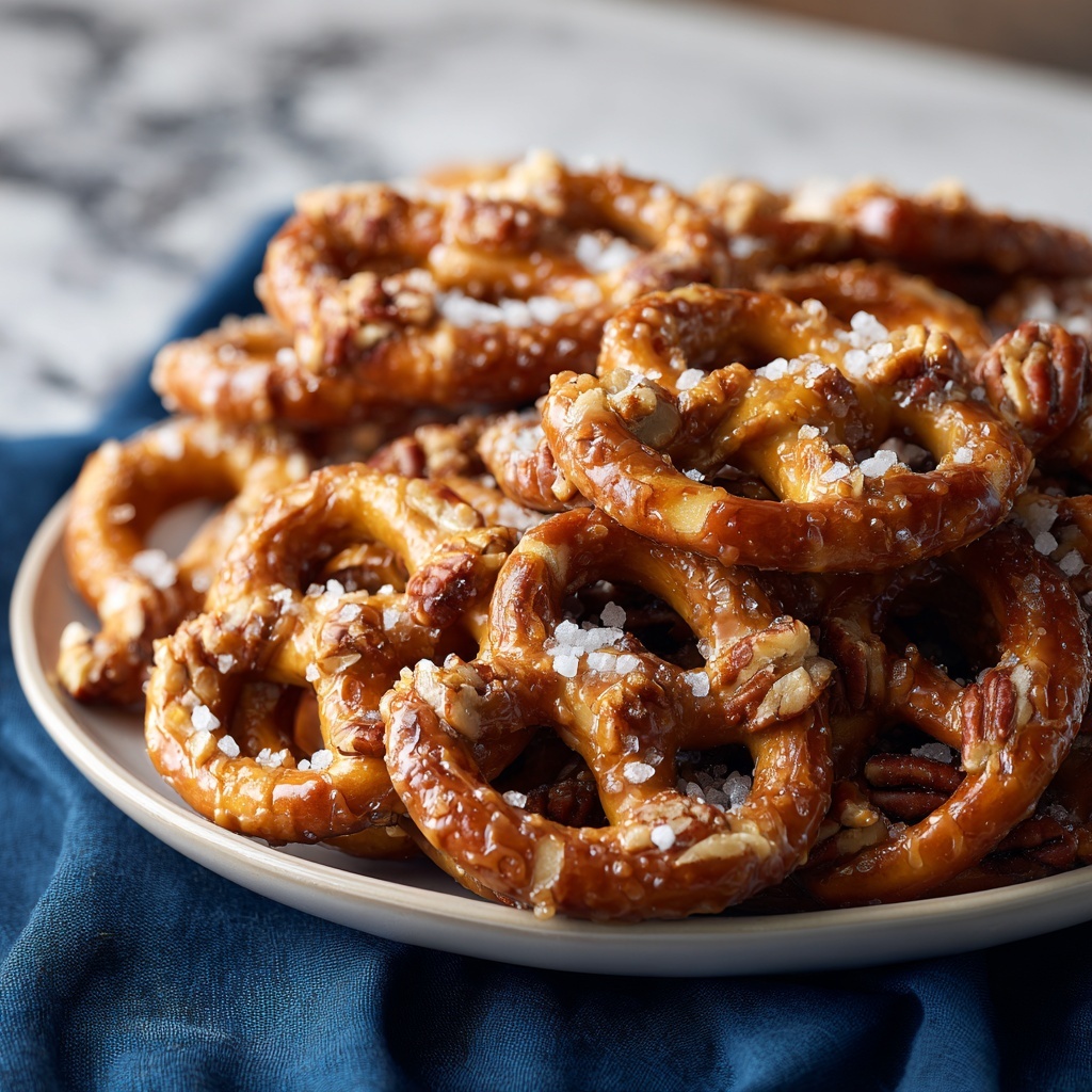 Butter Toffee Pretzels: Sweet, Salty & Totally Addictive Recipe - Recipe Image