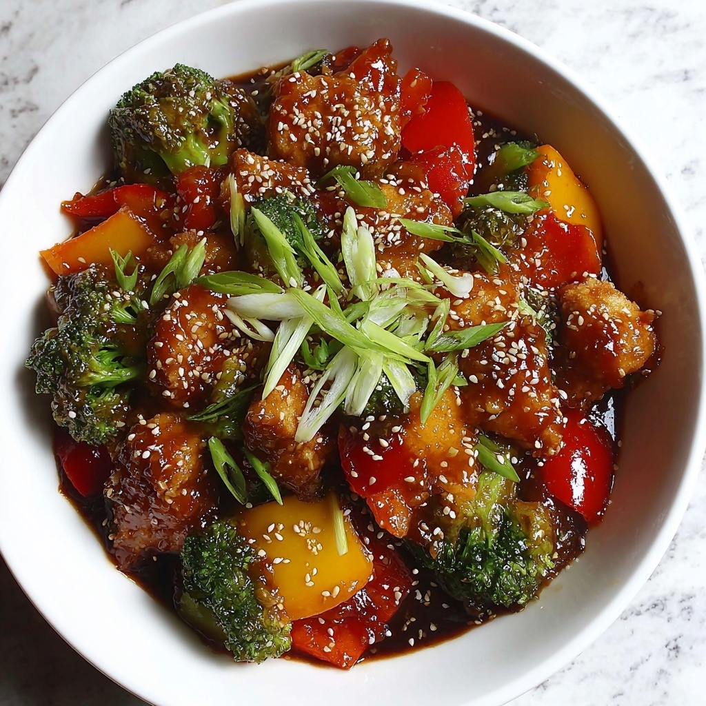 Honey Garlic Chicken Stir-Fry Recipe - Recipe Image