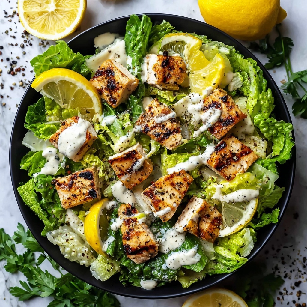 Grilled Chicken Caesar Salad Recipe - Recipe Image