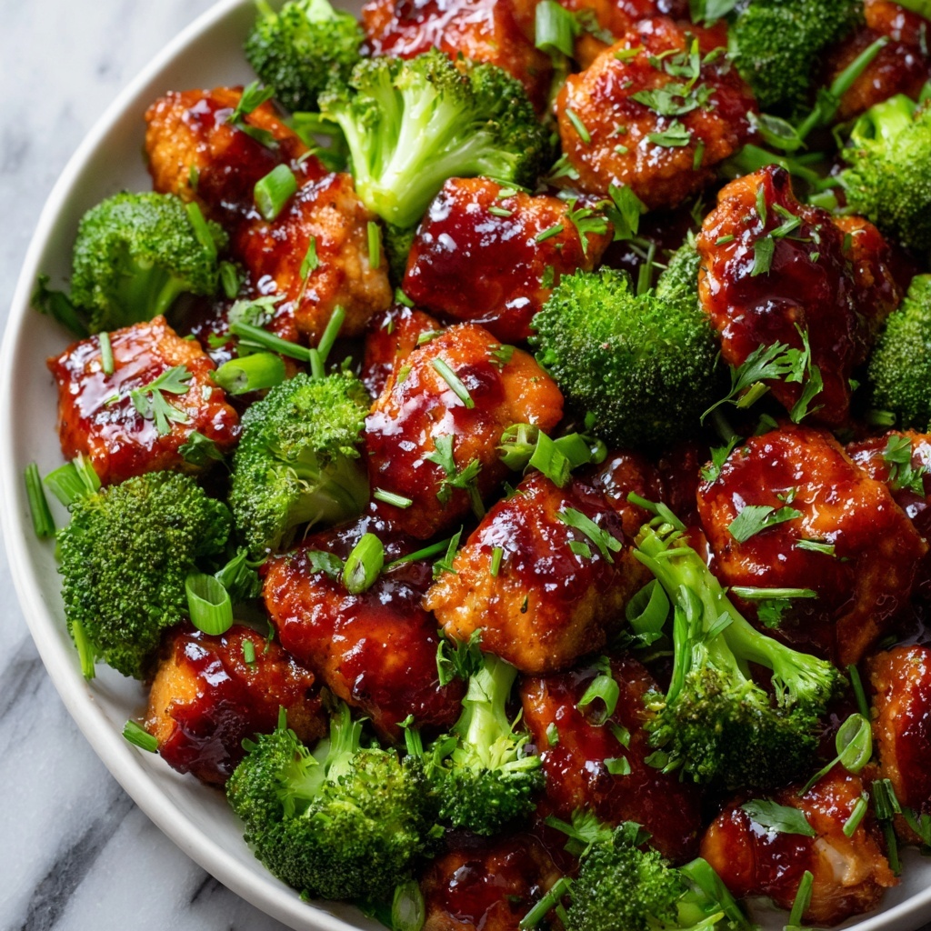 Sheet Pan Honey Buffalo Chicken with Broccoli Recipe - Recipe Image