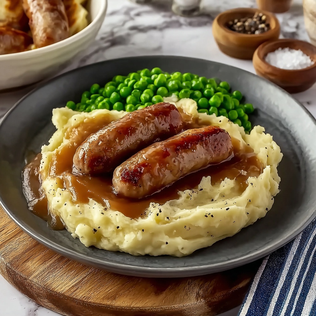 Bangers and Mash Recipe - Recipe Image