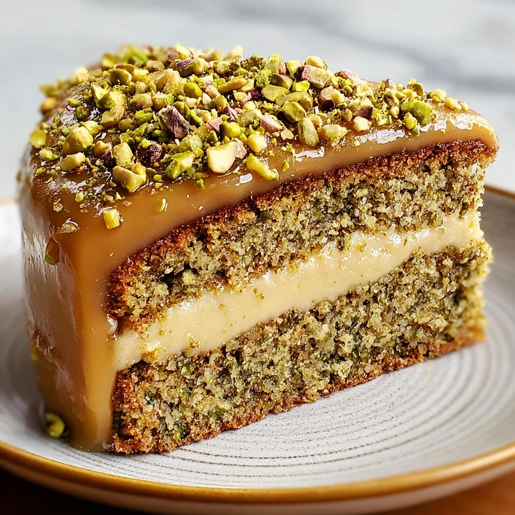 Pistachio Coffee Cake Recipe - Recipe Image