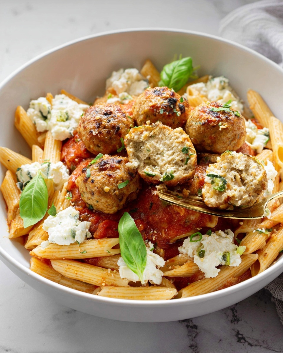 Chicken and Ricotta Meatballs Recipe - Recipe Image