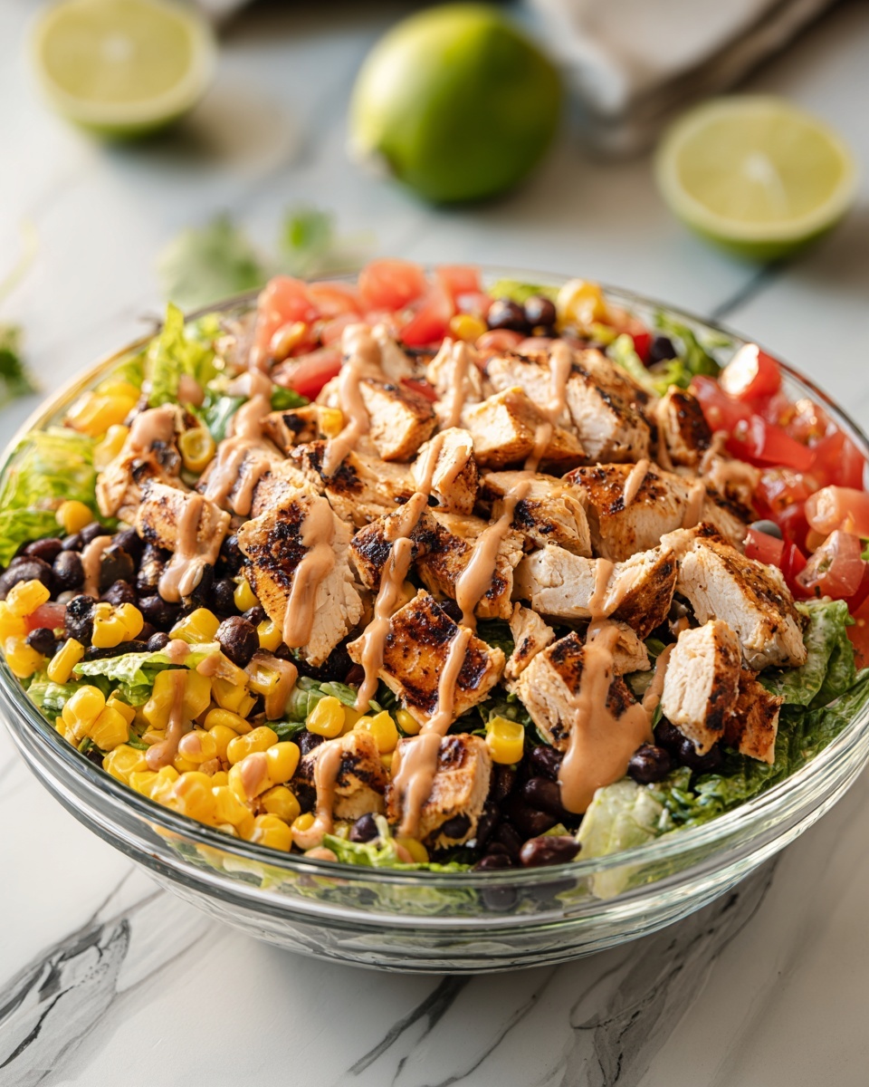Quick Southwest Chicken Salad Recipe - Recipe Image