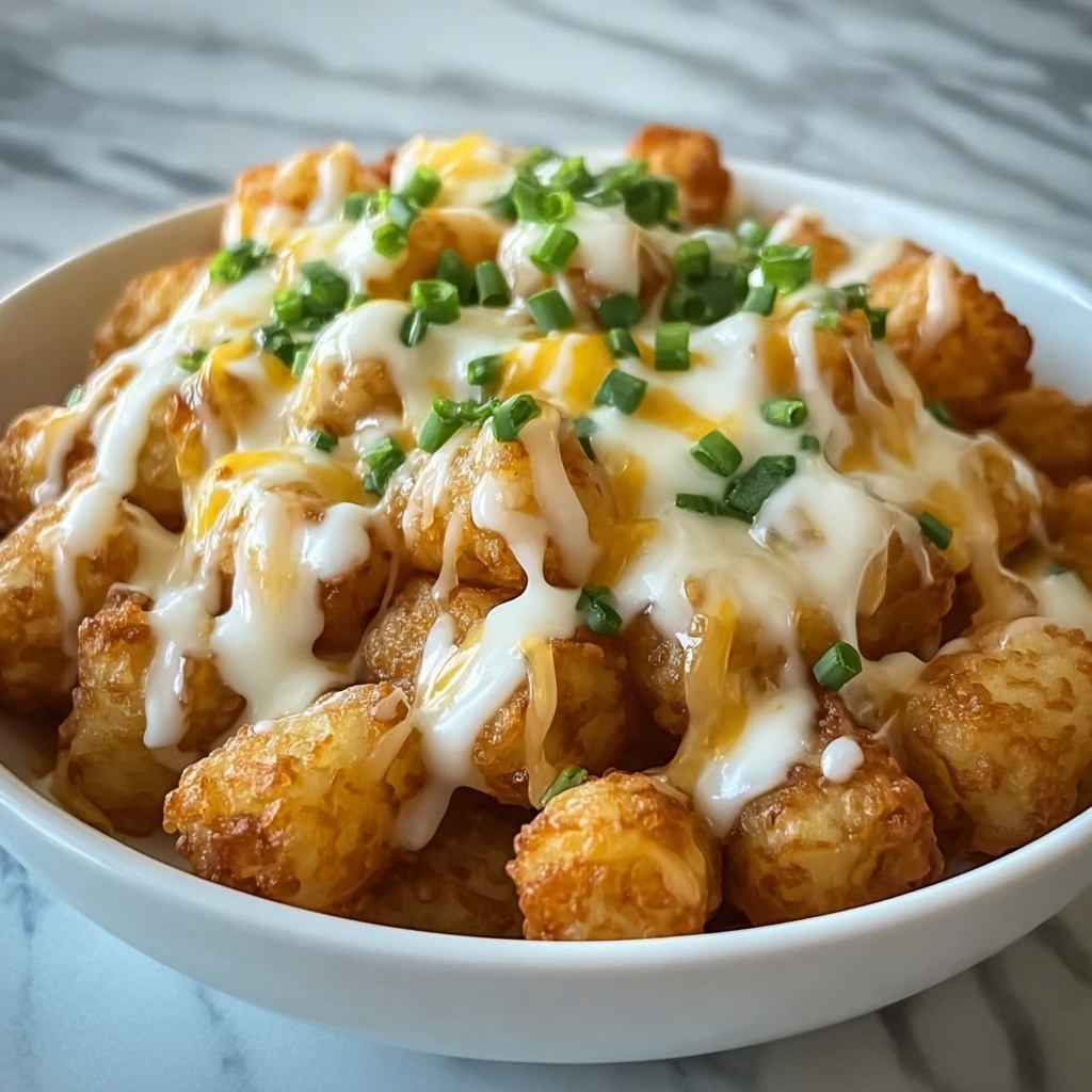 Tater Tot Poutine Recipe - Recipe Image