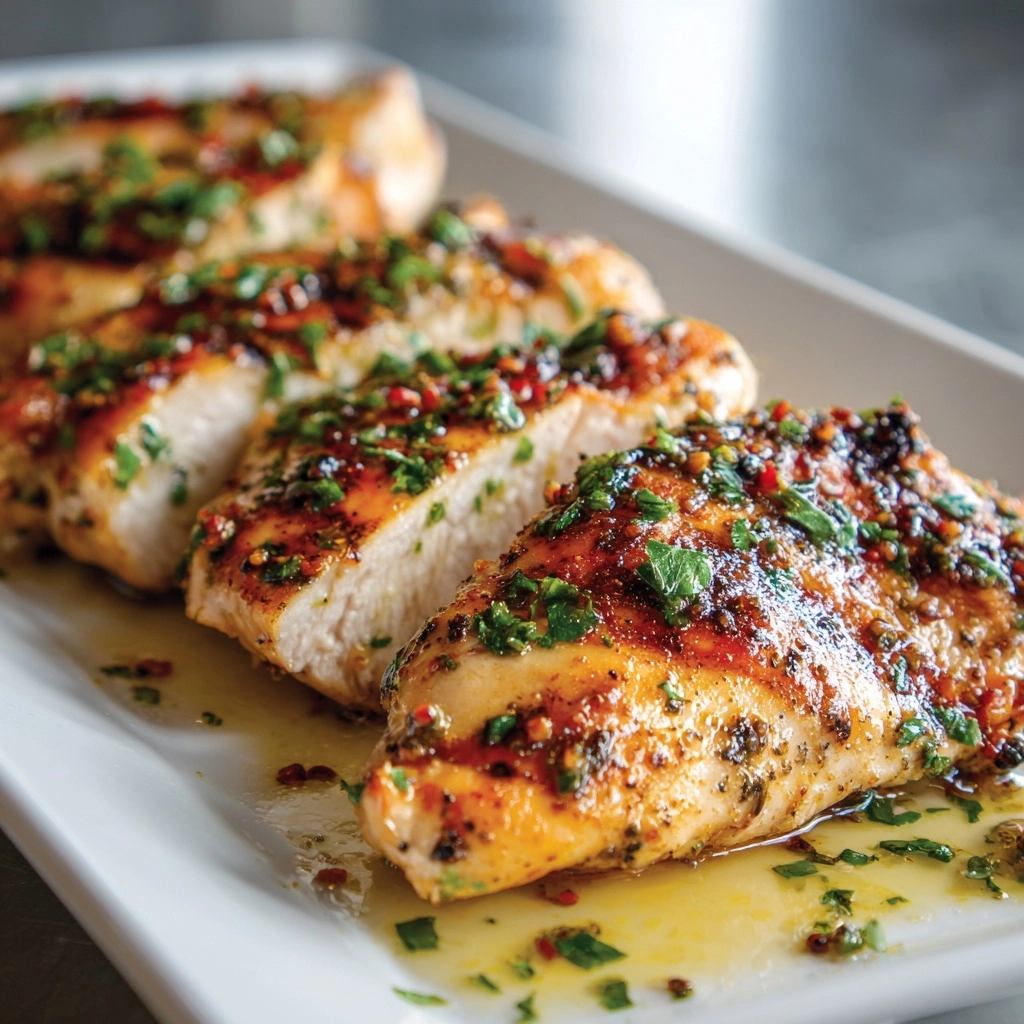 Garlic Boneless Baked Chicken Breast Recipe - Recipe Image