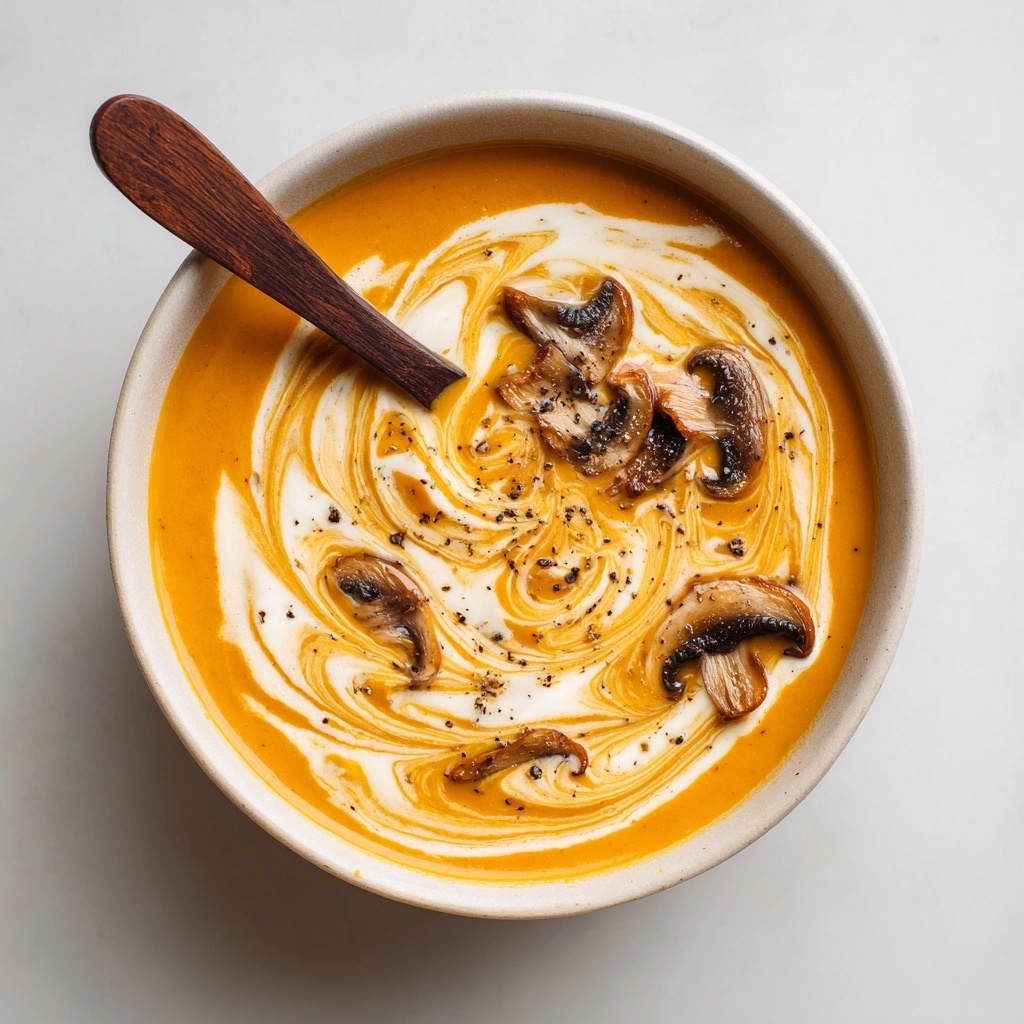 Roasted Butternut Squash Soup: An Incredible Creamy Fall Favorite Recipe - Recipe Image