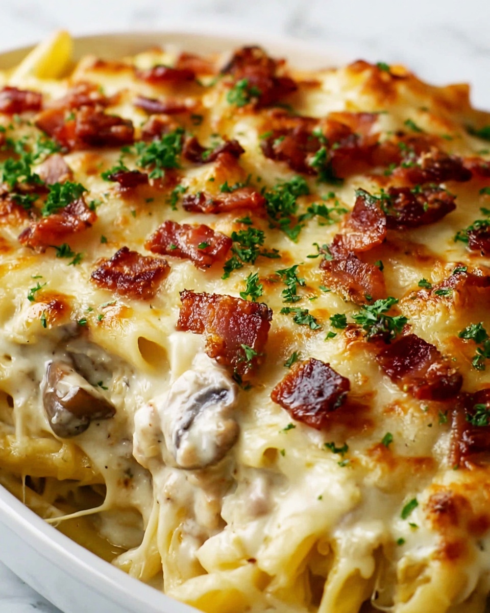 Chicken Alfredo Bake Recipe - Recipe Image