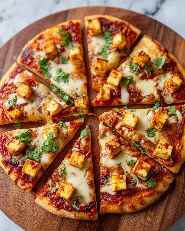 Schezwan Paneer Pizza Recipe