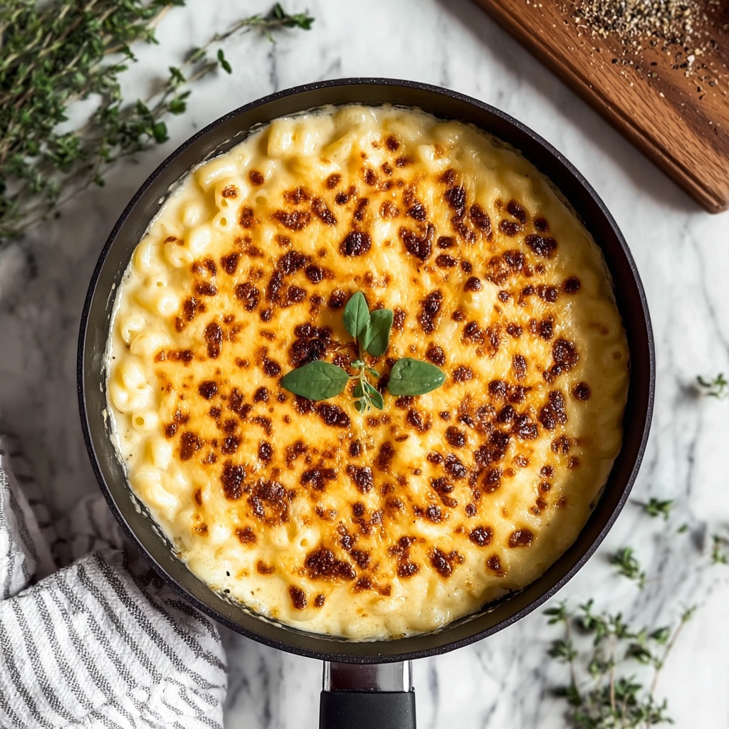 Creamy Homemade Mac and Cheese with Toasted Breadcrumb Topping Recipe - Recipe Image