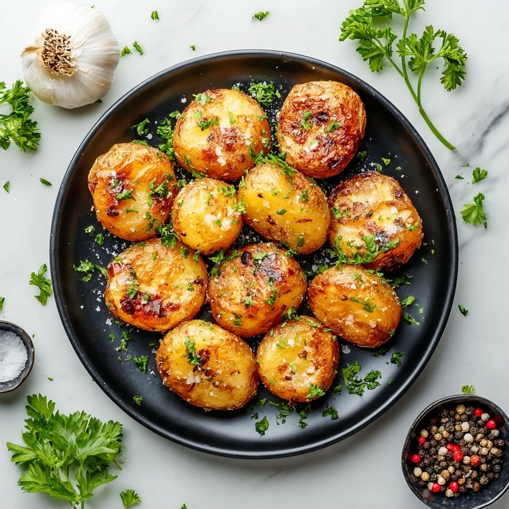 Crispy Smashed Potatoes Recipe - Recipe Image
