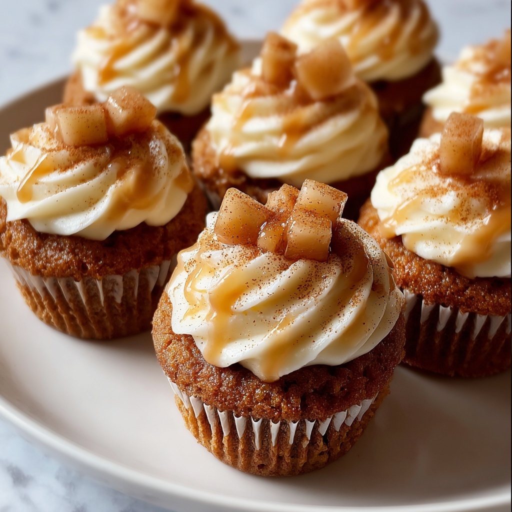 Apple Pie Cupcakes Recipe - Recipe Image