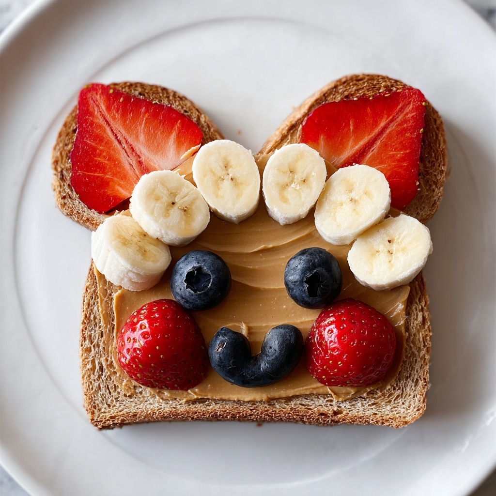 Animal Face Toast Recipes Recipe - Recipe Image
